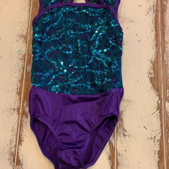 Gymnastics Competition/Dance Leotard - see pictures for measurements - Picture 1 of 8